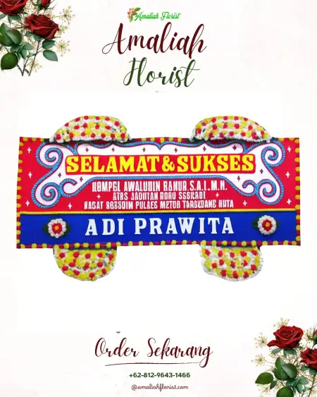 Papan Bunga Ucapan Selamat Togolobe